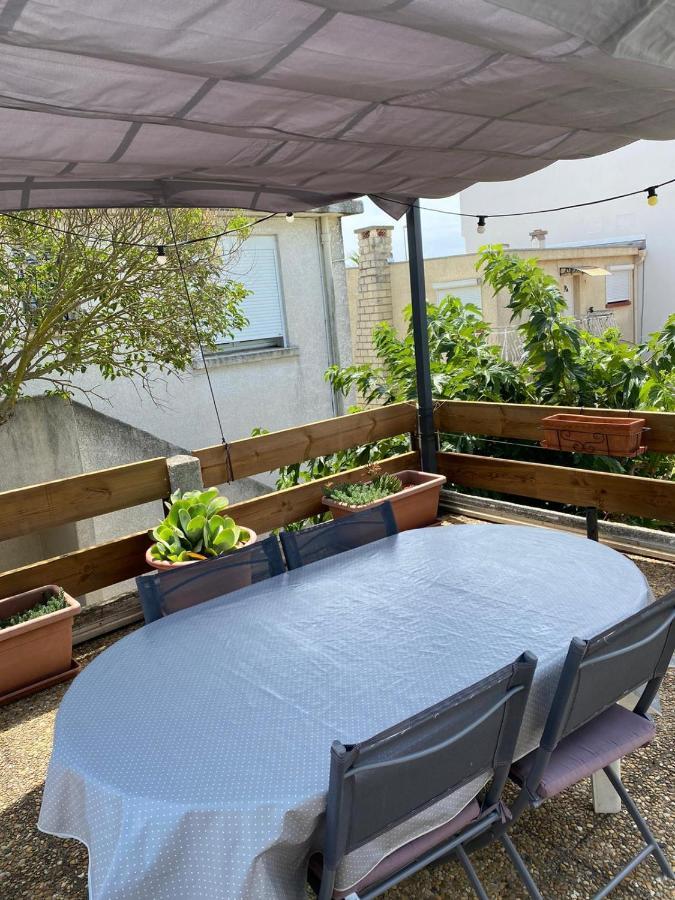 Appt Avec Parking, Clim, Wifi A 50 M De La Plage 帕拉瓦莱弗洛 外观 照片